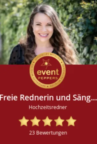 Bewertungsprofil von Dina Regniet bei eventpeppers mit fünf Sternen